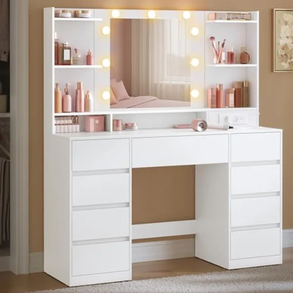 VASAGLE Kailyn (miroir LED)